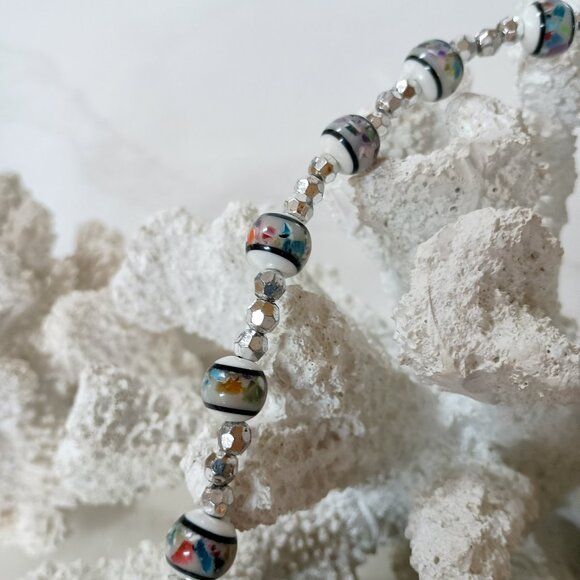 NEW! ORNATE SEQUIN BEADED STRAP HAND BAG - Picture 2 of 4